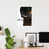 Poster Sourire (Bureau à domicile)