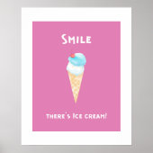 Poster Sourire (Devant)