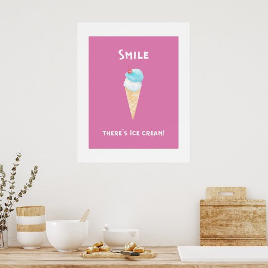 Poster Sourire (Cuisine)