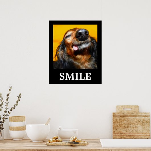 Poster Sourire (Cuisine)