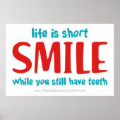 Poster Sourire (Devant)