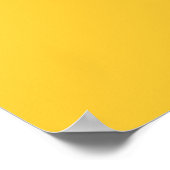 Poster SOURIRE ! C'est bon pour toi. Jaune. (Coin)
