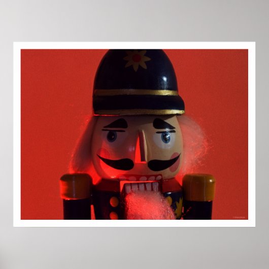 Poster sourire craqué (Devant)