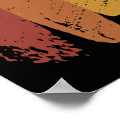 Poster Sourire Poméranien Rétro (Coin)