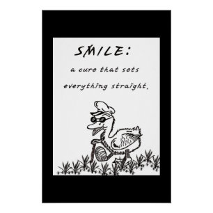 POSTER SOURIRE QUI GARDE
