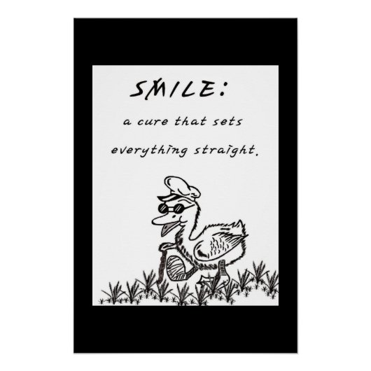 POSTER SOURIRE QUI GARDE (Devant)