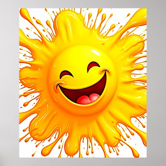 Poster Sourires de Soleil : Explosion de Joie (Devant)