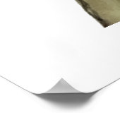 Poster Souris aquarelle réaliste dans l'arbre (Coin)