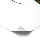 Poster Souris aquarelle réaliste dans l'arbre (Coin)