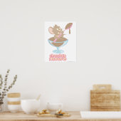 Poster Souris au chocolat Jerry (Cuisine)
