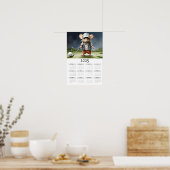 Poster Souris dans un Casquette de baseball Jouer au cale (Cuisine)