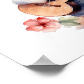 Poster Souris D'Art Jouer Guitare, Droite (Coin)