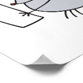 Poster souris docteur drôle (Coin)