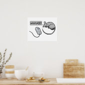 Poster Souris d'ordinateur Wannabe (Cuisine)
