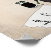 Poster Souris écrivain (Coin)