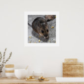 Poster Souris en bois (Cuisine)