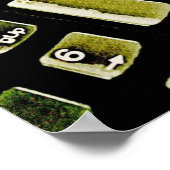 Poster Souris et clavier (Coin)