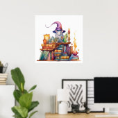 Poster Souris sur le dessus des livres 3 (Bureau à domicile)