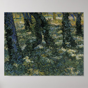 Poster Sous-bois Van Gogh Art