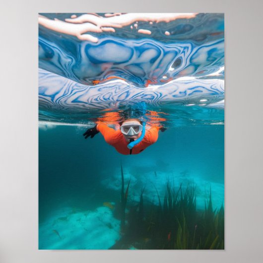 Poster Sous la glace (Devant)