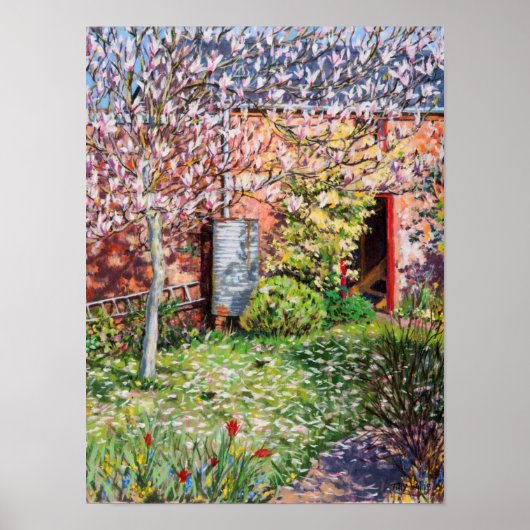 Poster Sous la Magnolia (Devant)