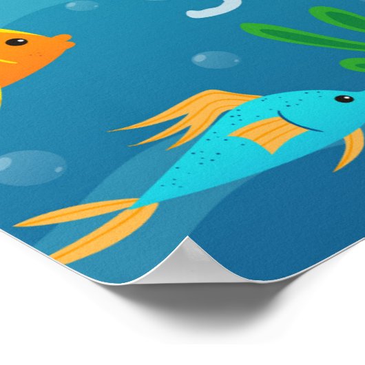 Poster sous la mer (Coin)