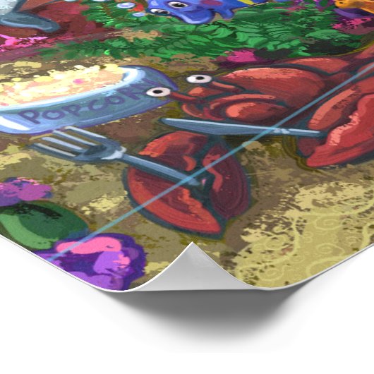 Poster Sous la mer (Coin)