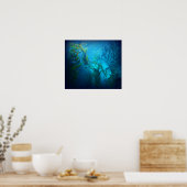 Poster Sous la mer (Cuisine)