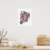 Poster Sous la mer 01 (Cuisine)