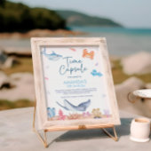 Poster Sous la mer Anniversaire de l'heure