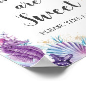 Poster Sous la mer, les sirènes sont douces Prenez un soi (Coin)