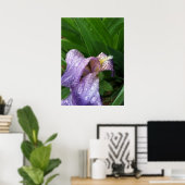 Poster sous la pluie (Bureau à domicile)