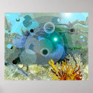 Poster Sous l'affiche 2 de mer