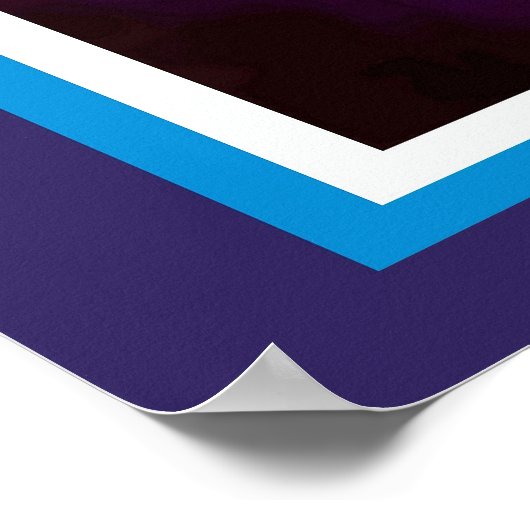 Poster Sous l'affiche de surface (Coin)