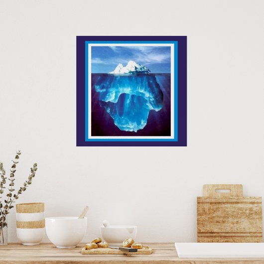 Poster Sous l'affiche de surface (Cuisine)