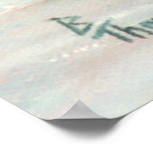 Poster Sous l'affiche marine (Coin)