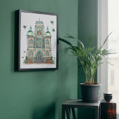 Poster Sous l'art de la pépinière marine