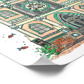 Poster Sous l'art de la pépinière marine (Coin)