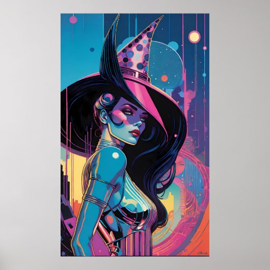 Poster Sous le charme de l'Astro-sorcière (Devant)