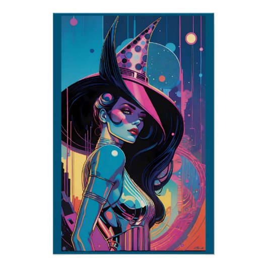 Poster Sous le charme de l'Astro-sorcière (Devant)