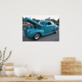 POSTER SOUS LE CHEVY HOOD 1940 (Cuisine)