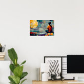 Poster Sous le ciel qui écoute (Bureau à domicile)