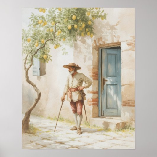 Poster Sous le citron - Une pause intemporelle (Devant)
