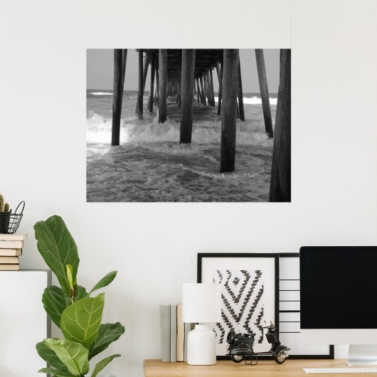 Poster Sous Le Dock (Bureau à domicile)