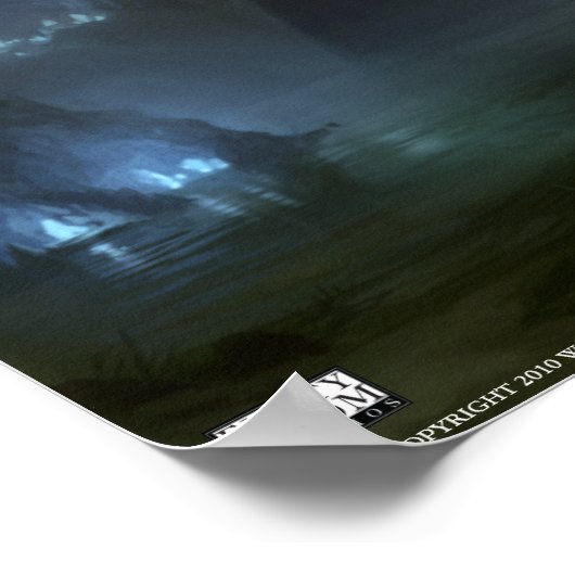 Poster Sous le foncé 1 (Coin)