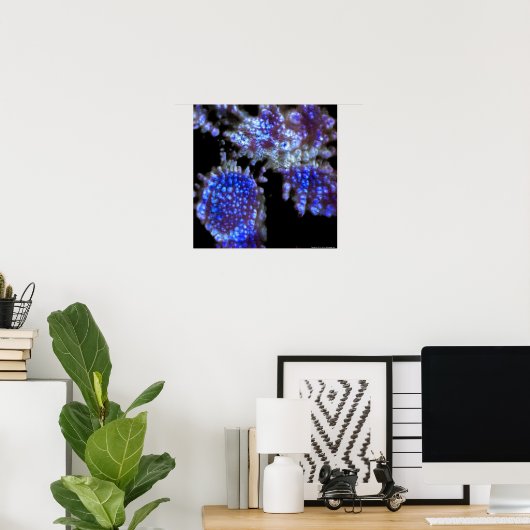 Poster Sous le microscope Art Print (Bureau à domicile)