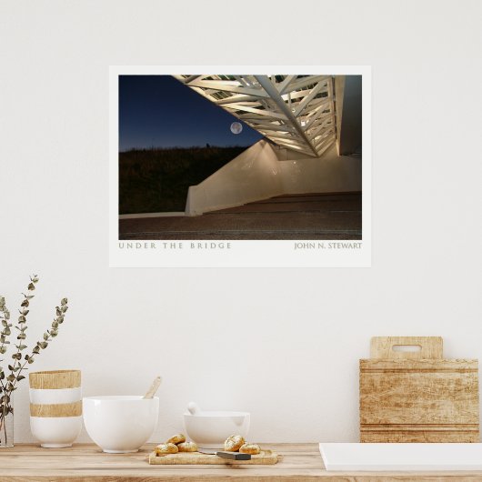 Poster Sous Le Pont (Cuisine)