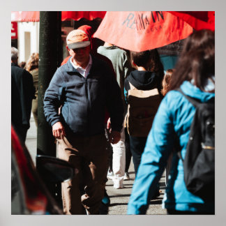 Poster Sous le Rouge
