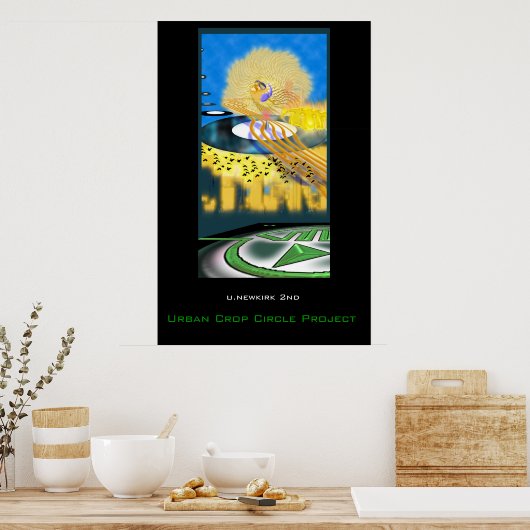 Poster Sous le soleil (Cuisine)