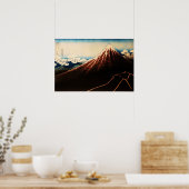 Poster Sous le Sommet Ukiyo-e Art Japonais (Cuisine)